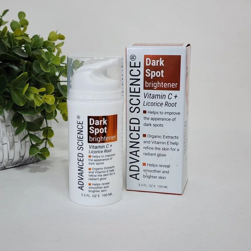 Advanced Science Dark Spot Brightening Vitamin C + Licorice Root 3.3 Fl Oz Pump